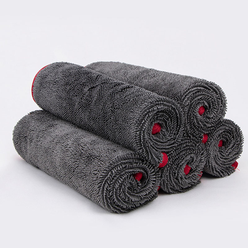 Short Twist Microfiber Car Drying Towel — view 3