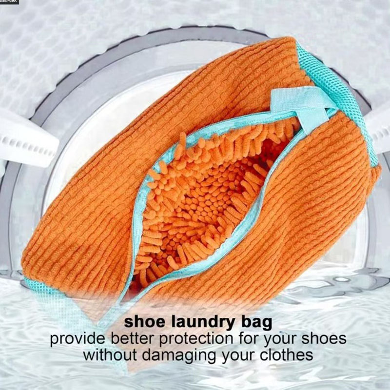 Microfiber Chenille Shoe Laundry Bag — view 5