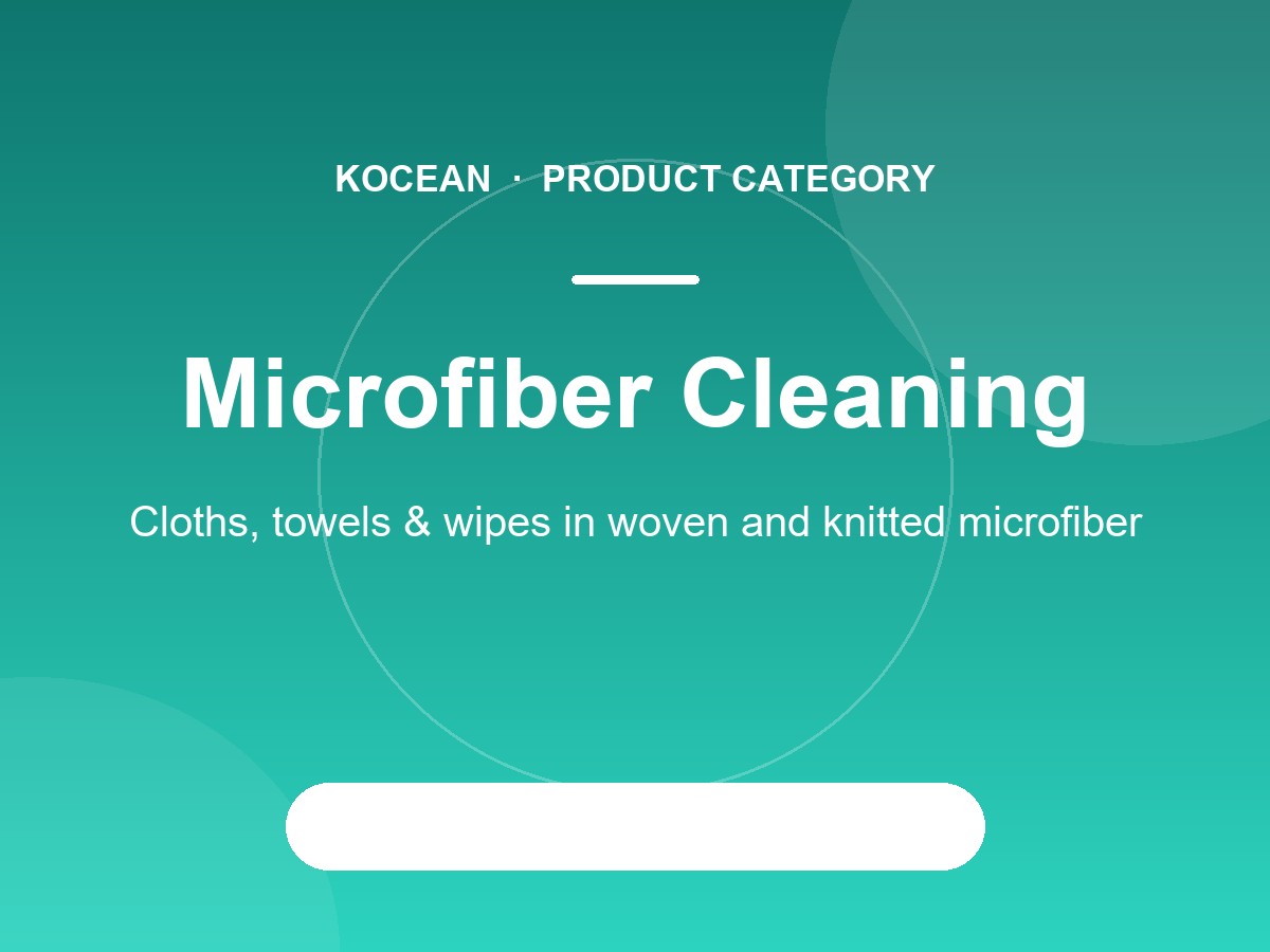 Microfiber Cleaning