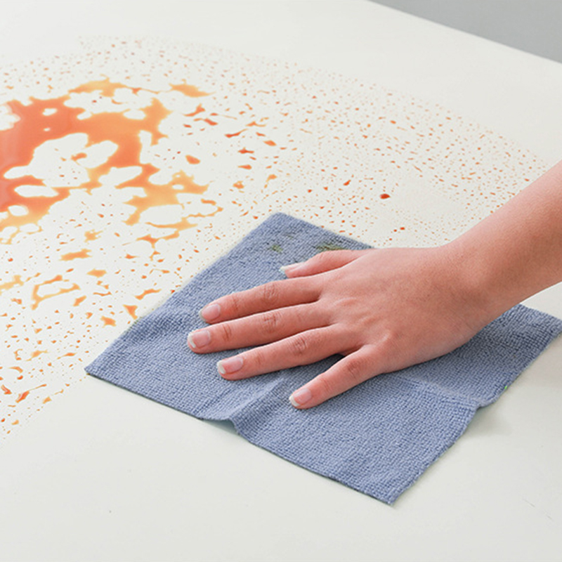 Perforated Warp-Knitted Microfiber Cleaning Cloth Roll — view 3