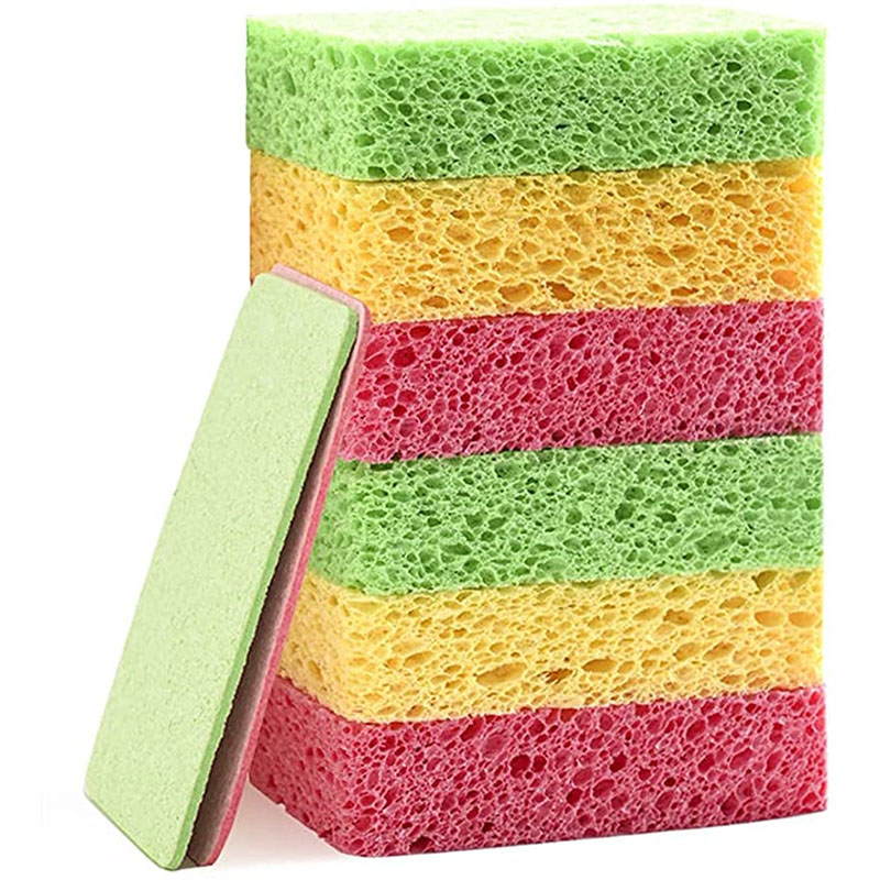 Biodegradable Multicolor Compressed Cellulose Sponge — view 2