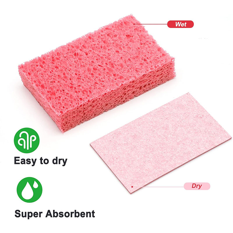 Biodegradable Multicolor Compressed Cellulose Sponge — view 7